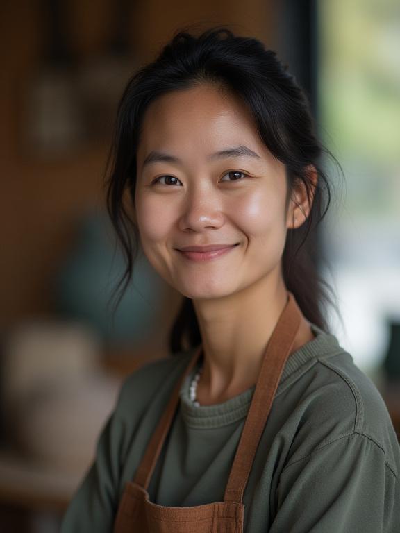 Professional portrait of Vitreous Visions lead artisan